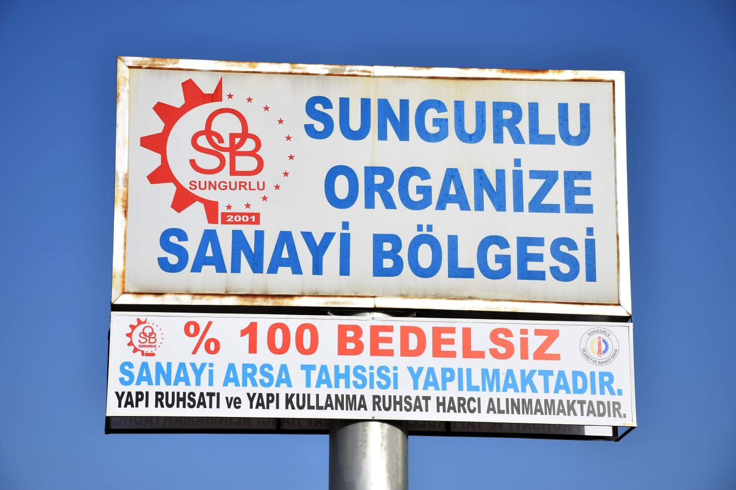 OSB’DE BEDELSİZ ARSA TAHSİSİNİN SÜRESİ UZATILDI