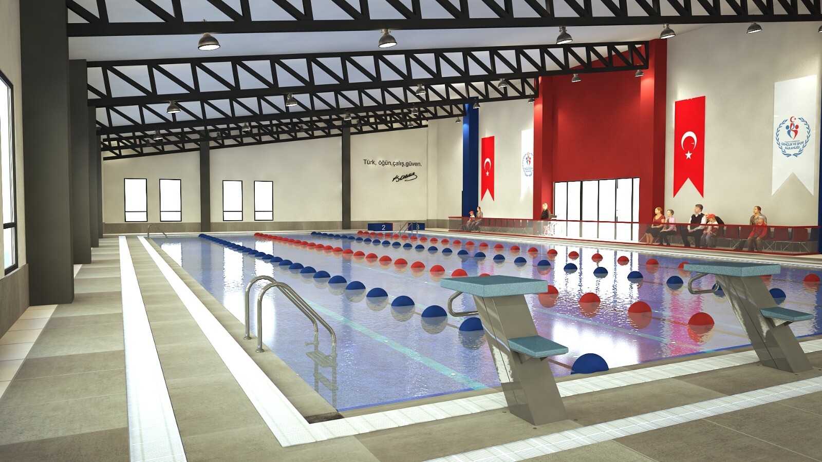 Ulukavak’a Yarı Olimpik Yüzme Havuzu