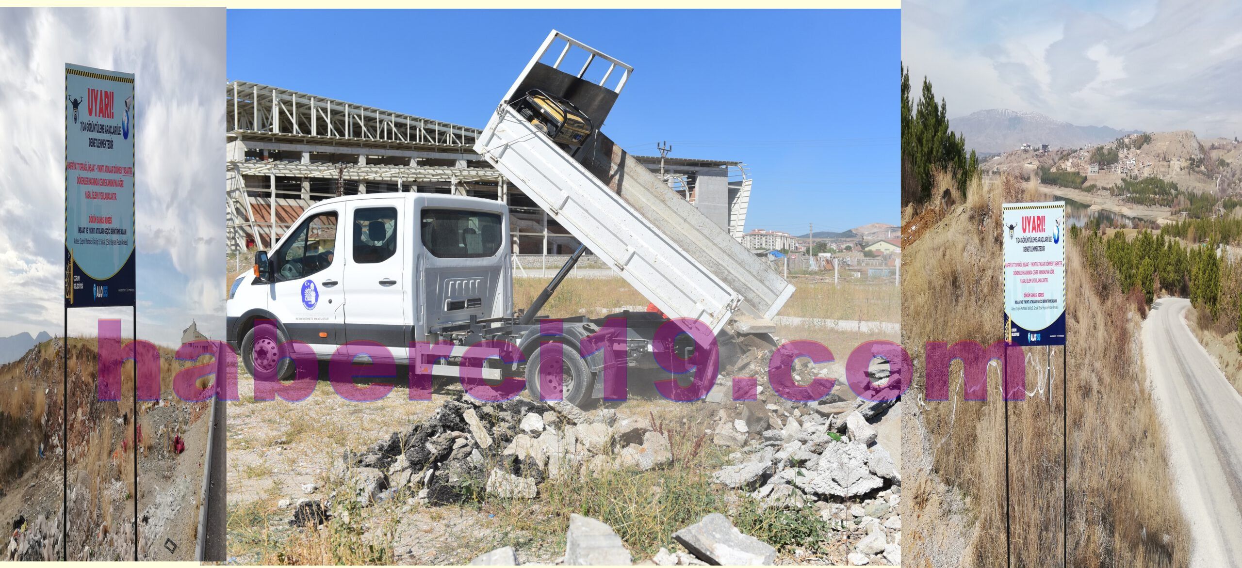 İnşaat ve Yıkıntı Atıkları Geçici Biriktirme Alanı