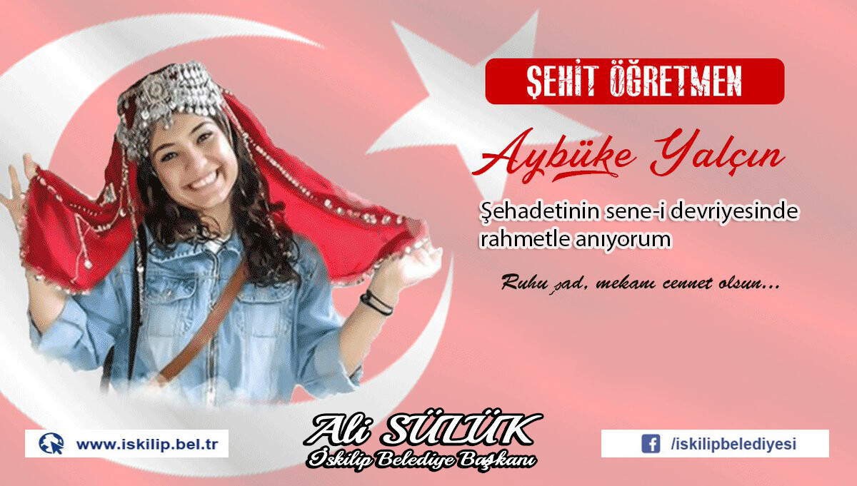 BAŞKAN ŞEHİT AYBÜKE ÖĞRETMENİ ANDI