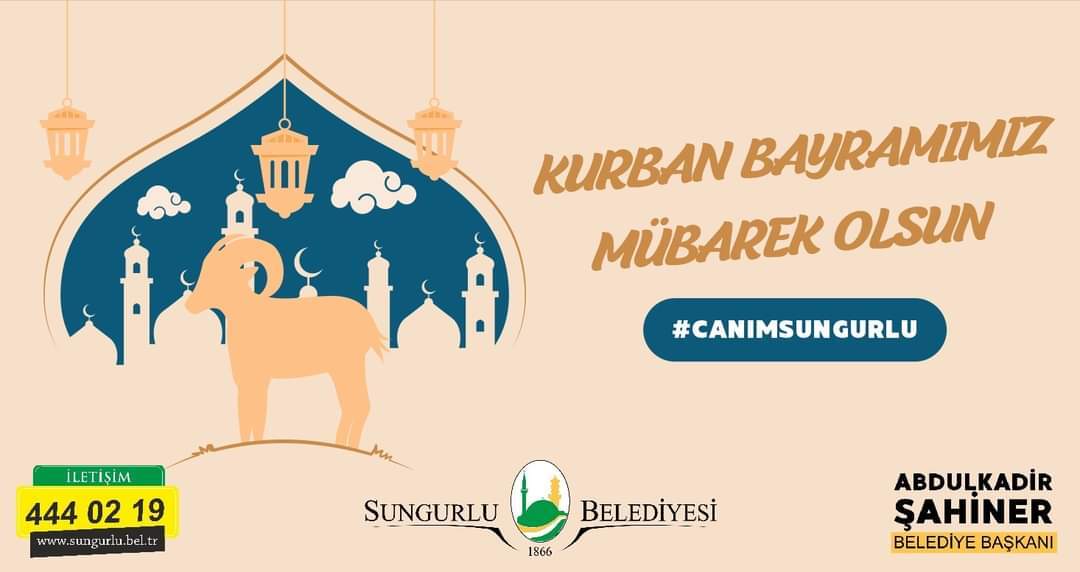 Başkan Şahiner’den kurban bayramı mesajı