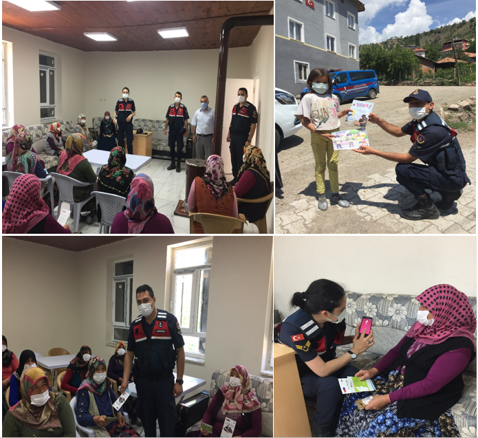 Jandarma Vatandaşları Bilgilendirmeye Devam ediyor