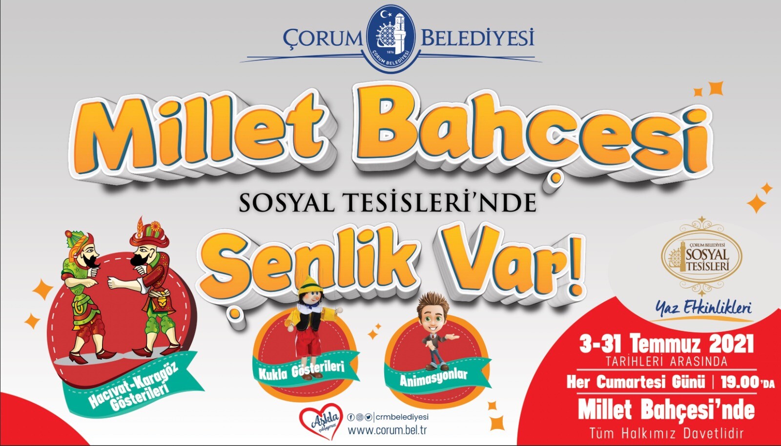 Belediyeden çocuklara özel şenlik Minikler eğlenceye doyacak