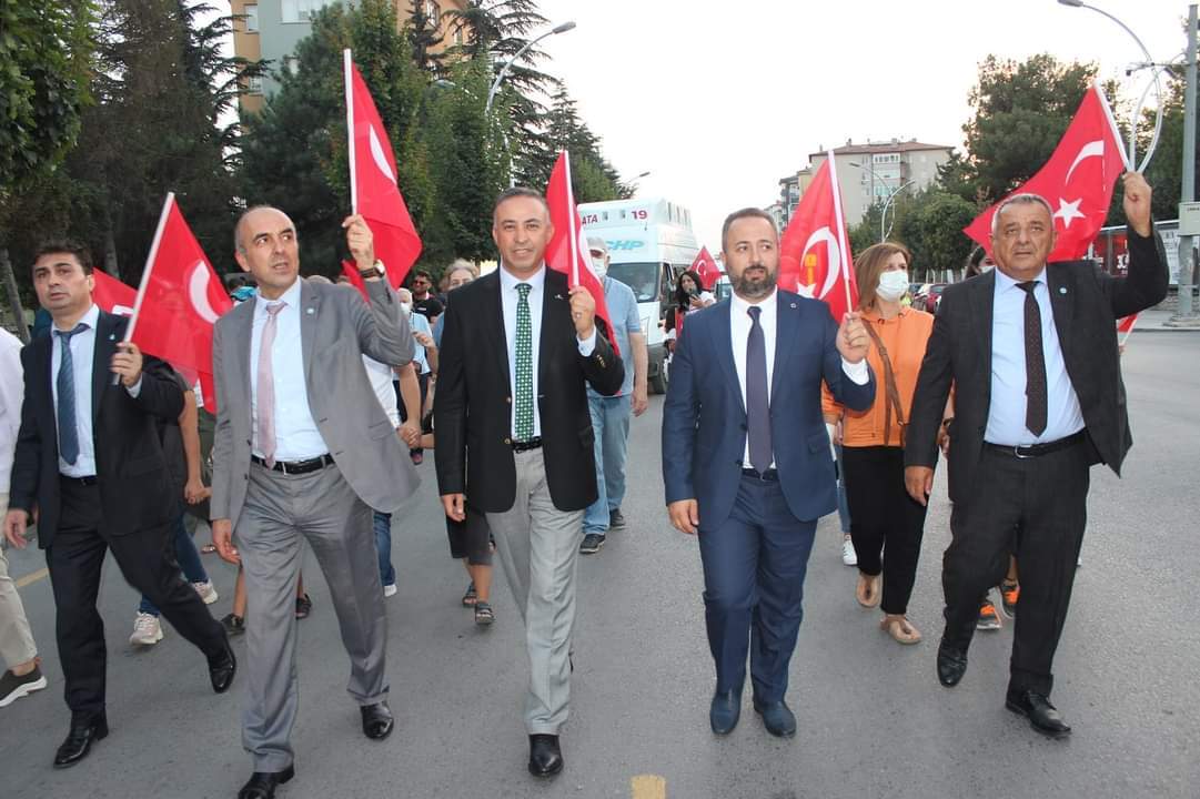 ÇORUM’DA COŞKULU ZAFER YÜRÜYÜŞÜ