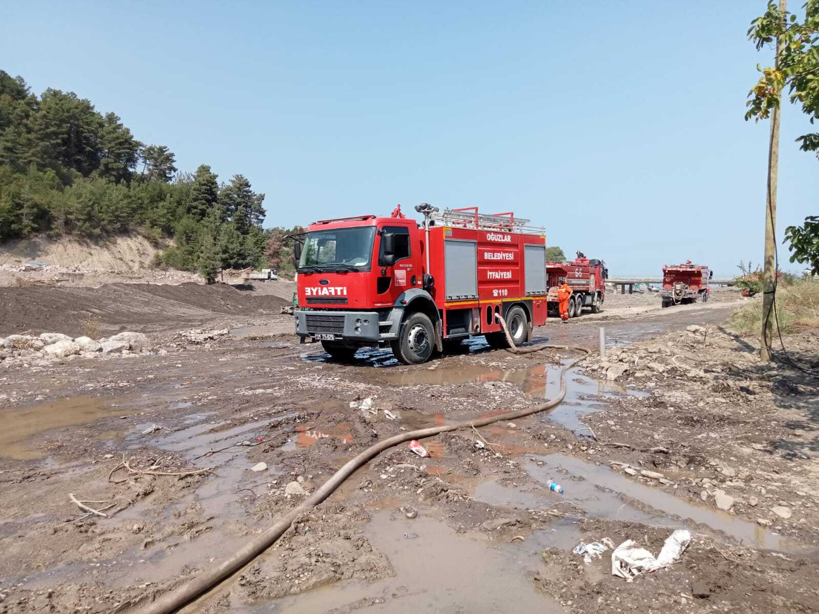 OĞUZLAR BELEDİYESİ FELAKET BÖLGESİNDE