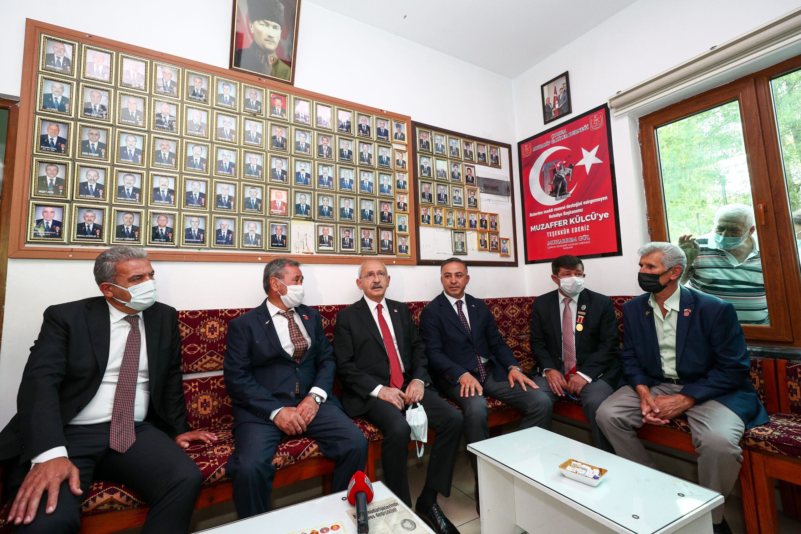 Kılıçdaroğlu, gazileri unutmadı