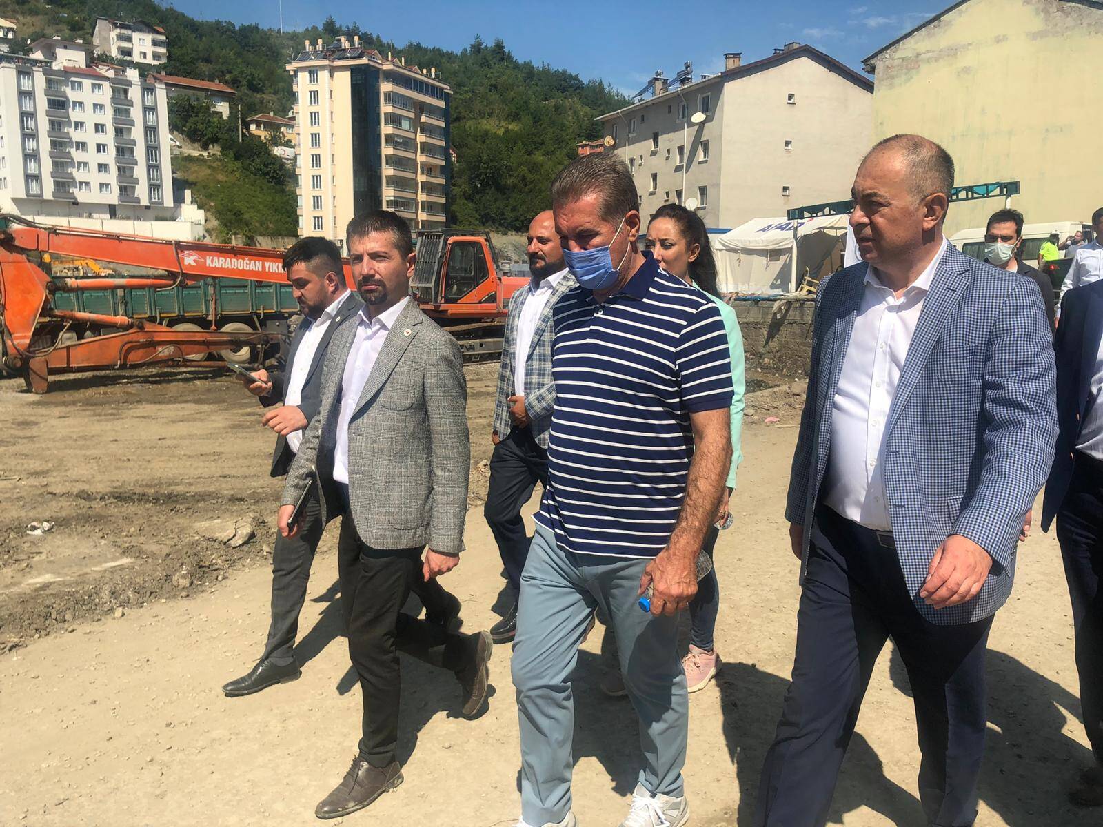 TDP AFET BÖLGESİNDE
