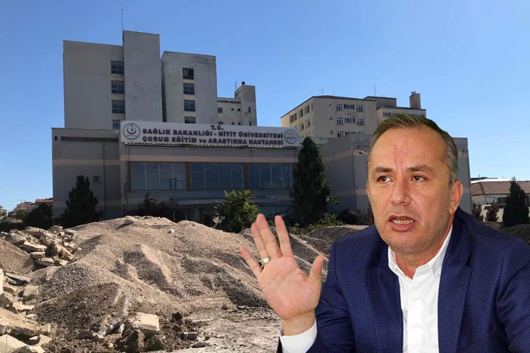 ESKİ DEVLET HASTANESİNDE YIKIM BAŞLADI POLİKLİNİK HİZMETLERİ DEVAM EDECEK!
