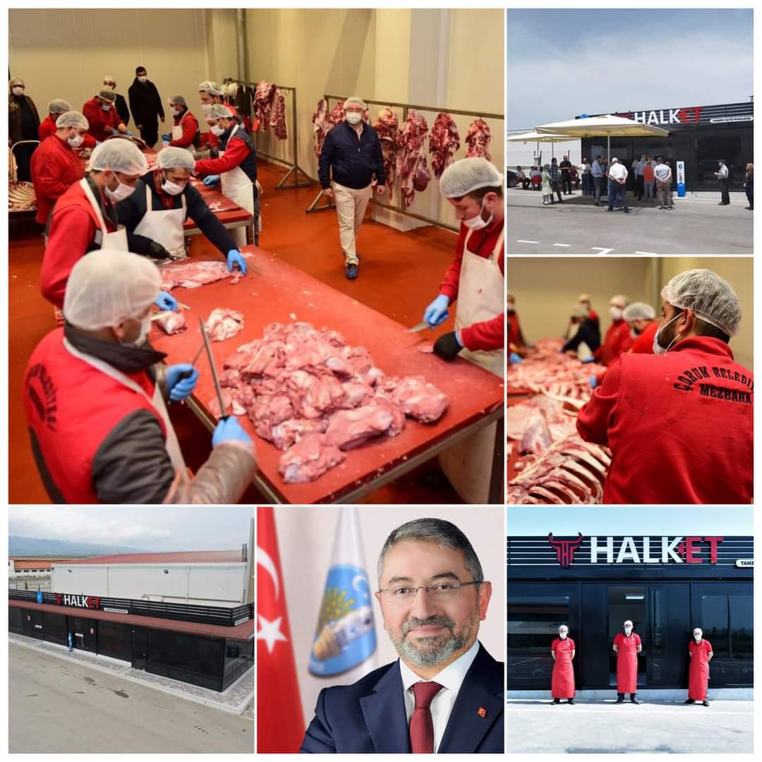 ÇORUM BELEDİYESİ KELLE PAÇA VE İŞKEMBE SATACAK!