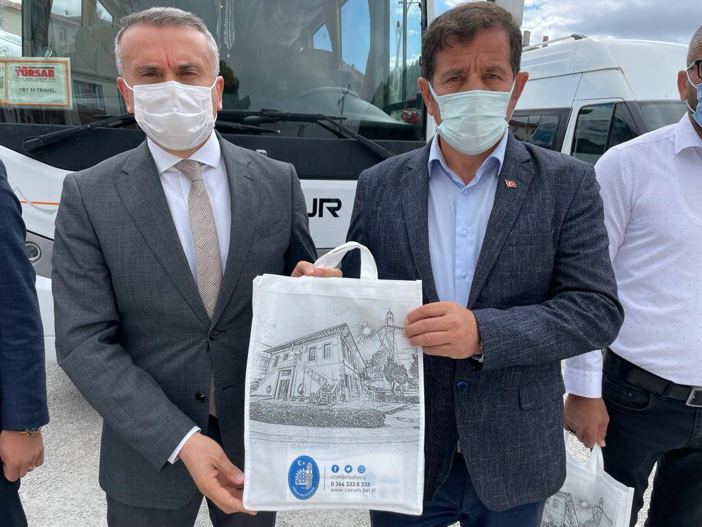 Servis şoförlerine hijyen seti