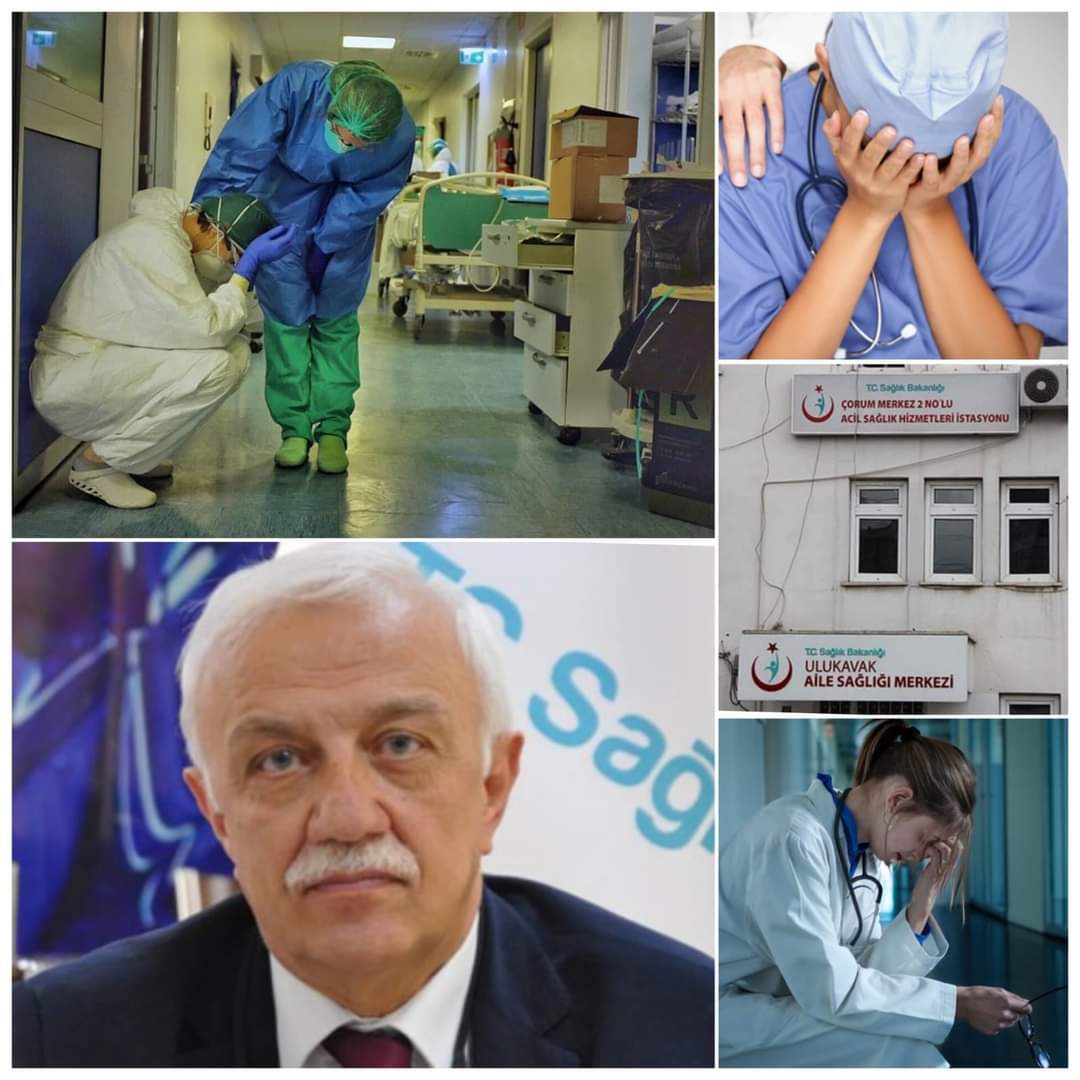 ÇORUM’DA HEKİMLERLE ÇALIŞANLAR DARP EDİLDİ!