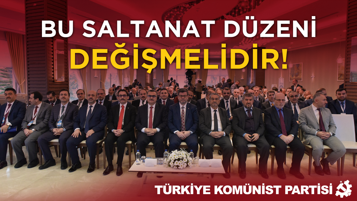 ”Bu saltanat düzenin kendisidir ve bu düzen değişmelidir”