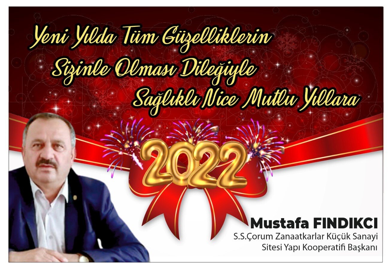 YENİ YIL MUTLULUK VE HUZUR GETİRSİN