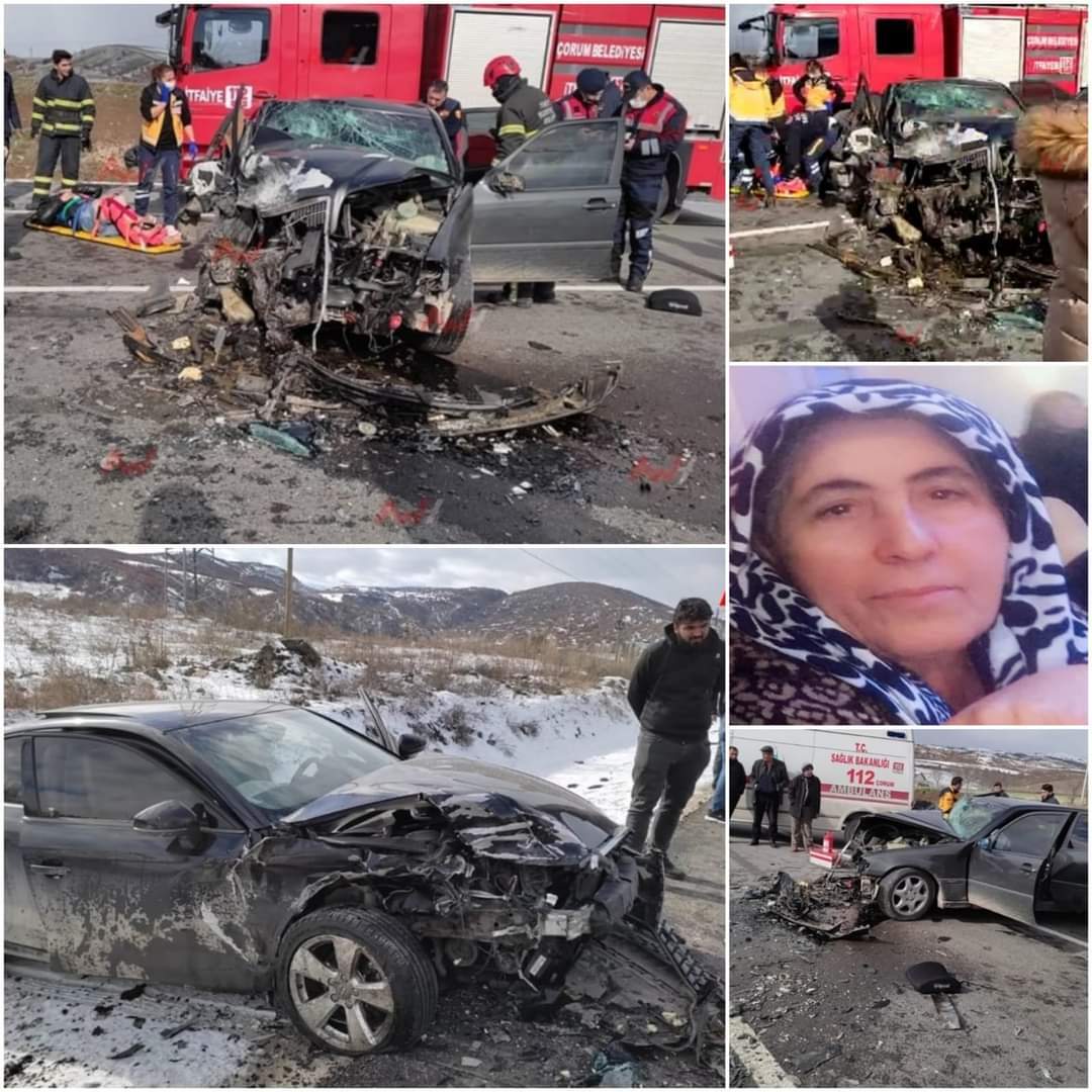 Kafa Kafaya çarpıştılar 1 Kişi Öldü, 5 Kişi Yaralandı!