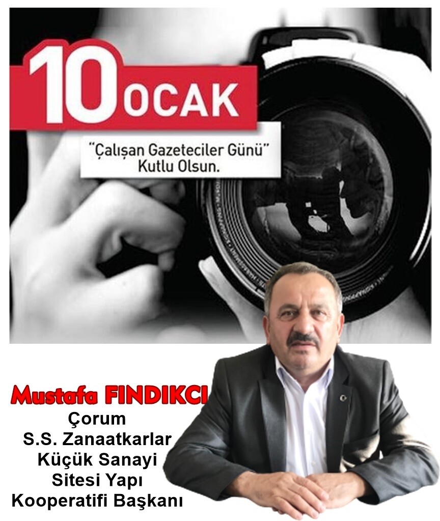 GAZETECİLER GÜNÜNÜZ KUTLU OLSUN