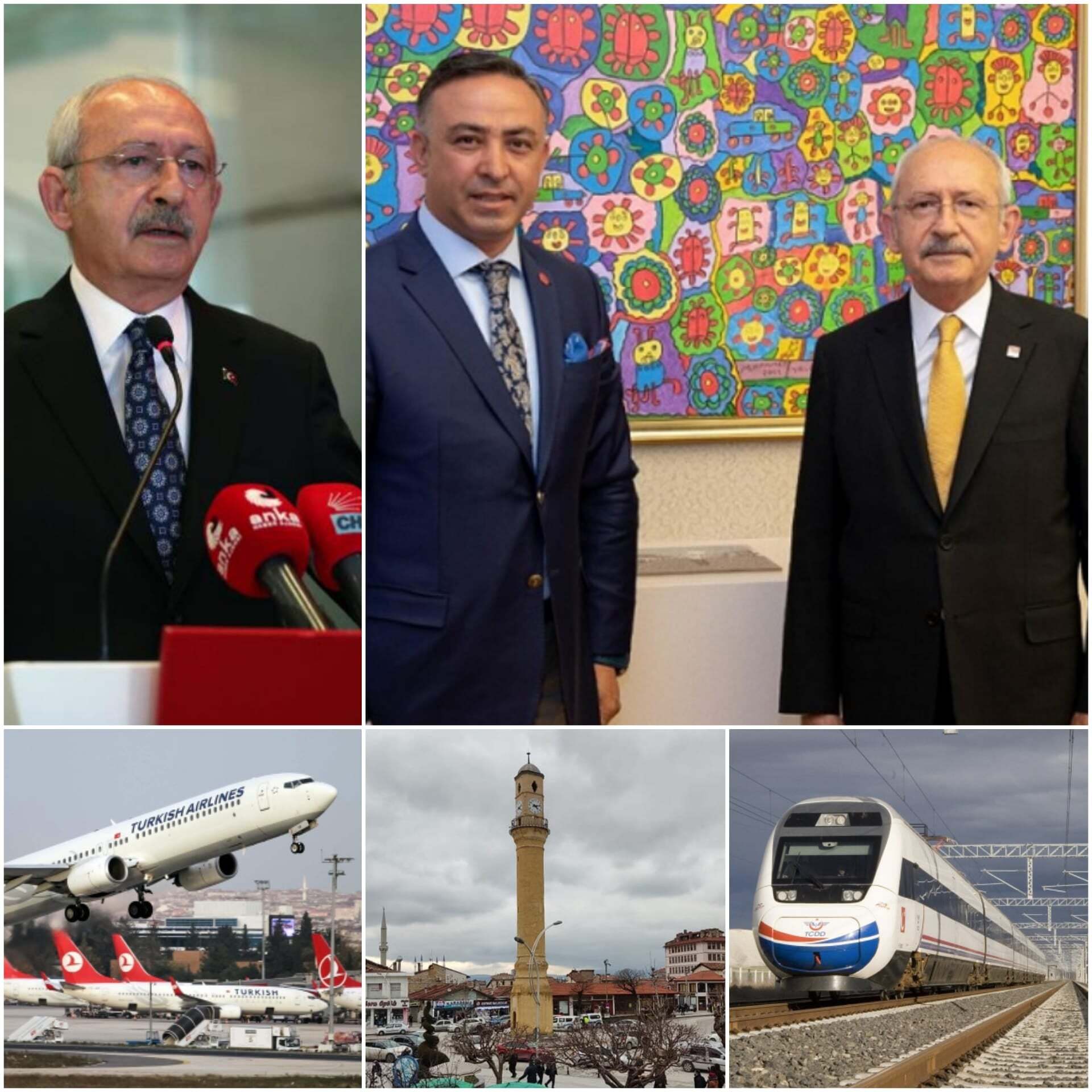 TAHTASIZ,”HAVAALANI VE TRENİ CHP GETİRECEK”