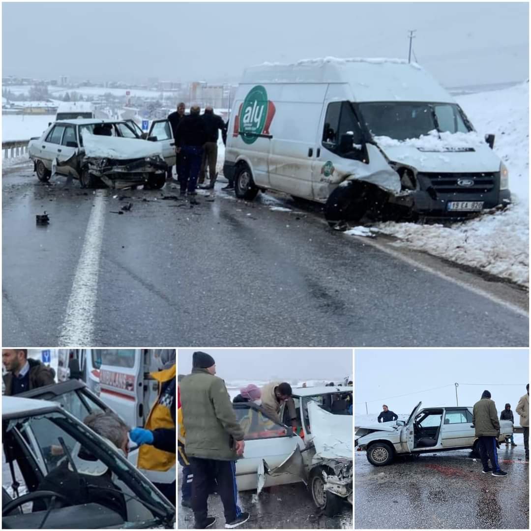 OSMANCIK YOLUNDA KAZA BİRİ AĞIR 3 KİŞİ YARALANDI