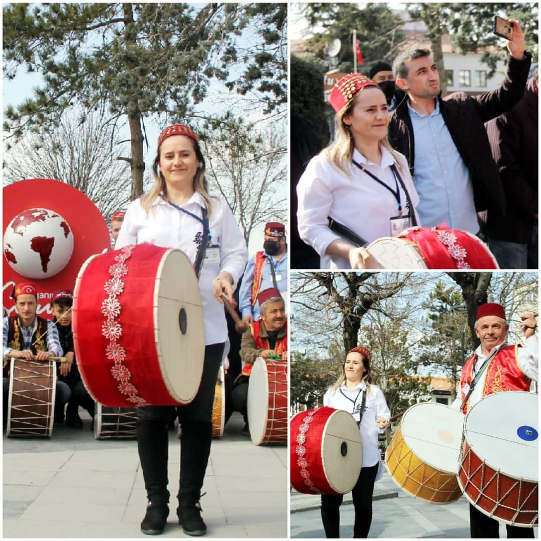 İŞTE ÇORUM’UN İLK KADIN DAVULCUSU!