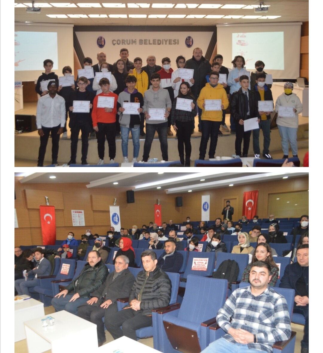 ‘GENÇLERLE KODLUYORUZ’ PROJESİNDE MEZUNİYET HEYECANI