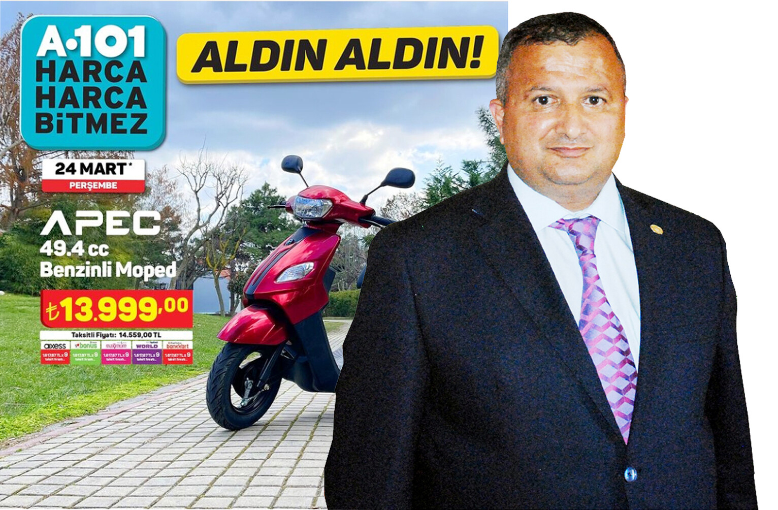 ZİNCİR MARKET MOTOSİKLET SATMAYA BAŞLADI