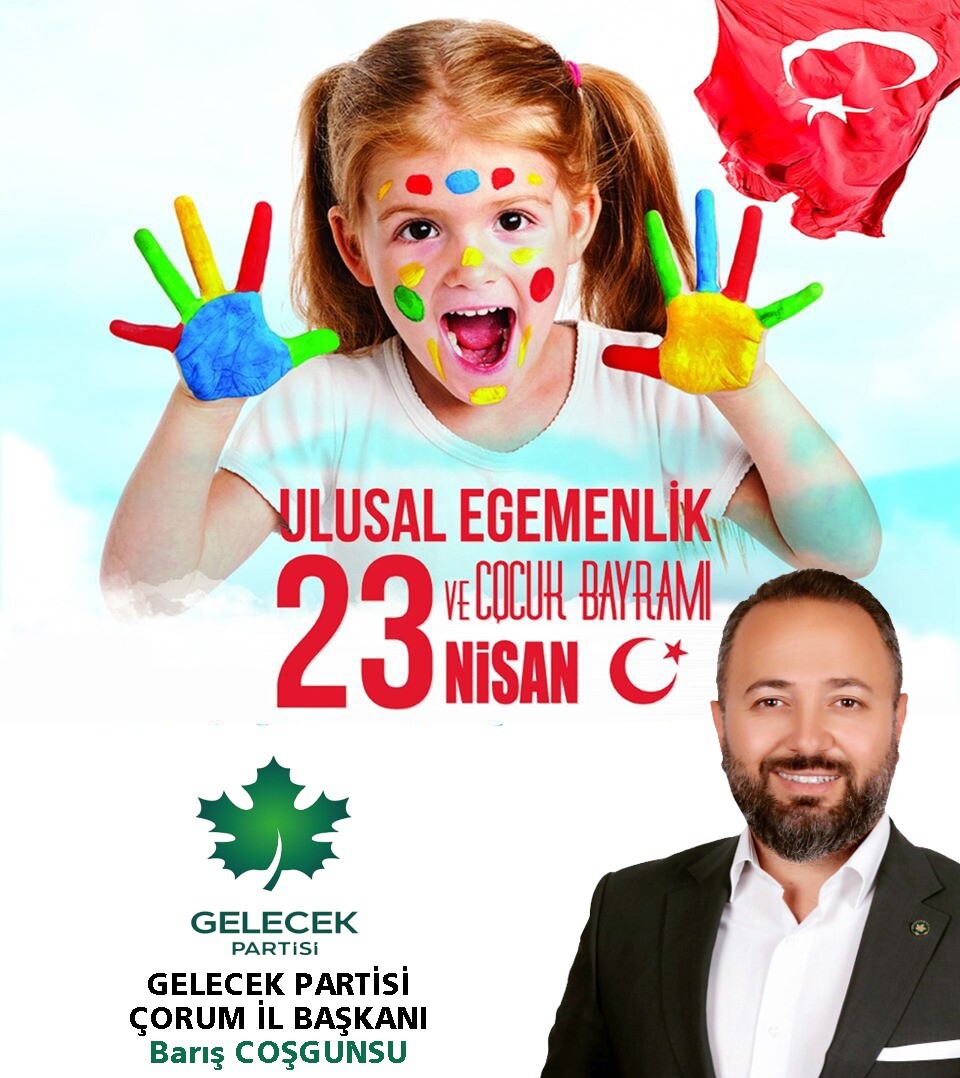 ULUSAL EĞEMENLİK VE ÇOCUK BAYRAMI KUTLU OLSUN