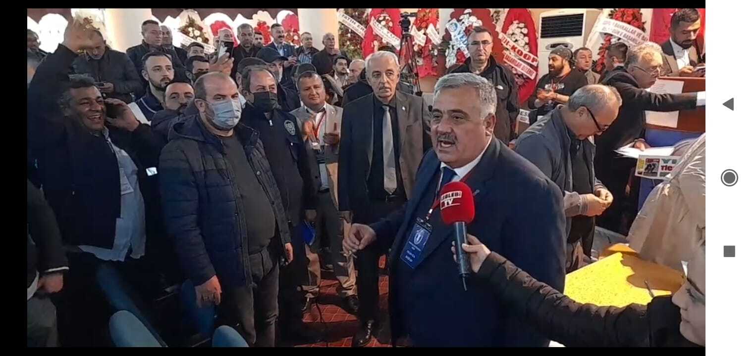 ÇESOP SEÇİMİ BİTTİ , GÜR TEKRAR BAŞKAN
