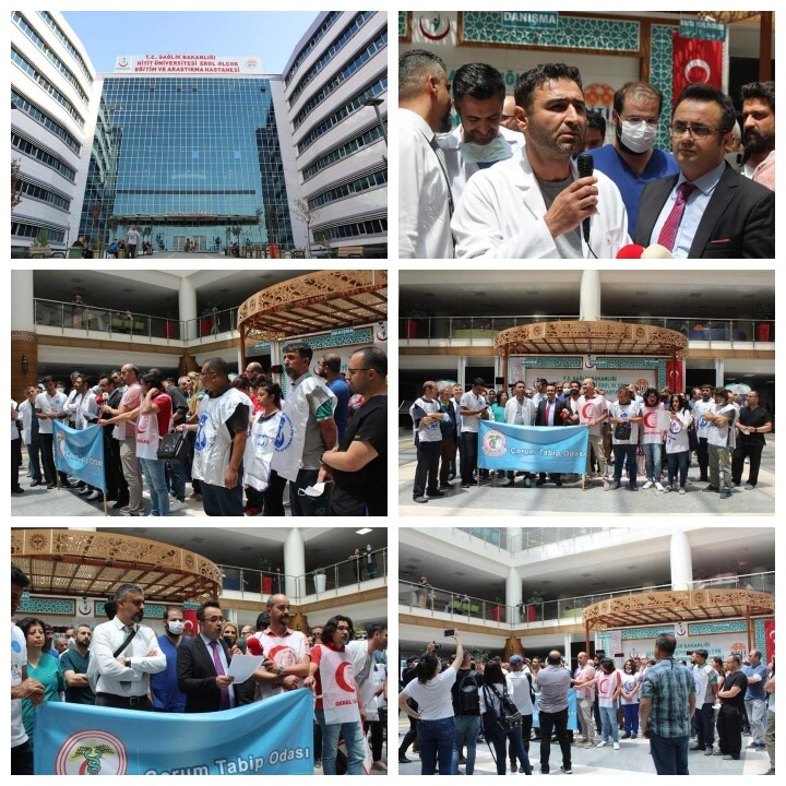 DOKTORLAR , “TEK DERDİMİZ PARA DEĞİL DEDİLER”