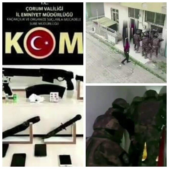 ÇORUM’DA SUÇ ÖRGÜTÜ ÜYESİ 25 SANIĞA 453 YIL HAPİS CEZASI