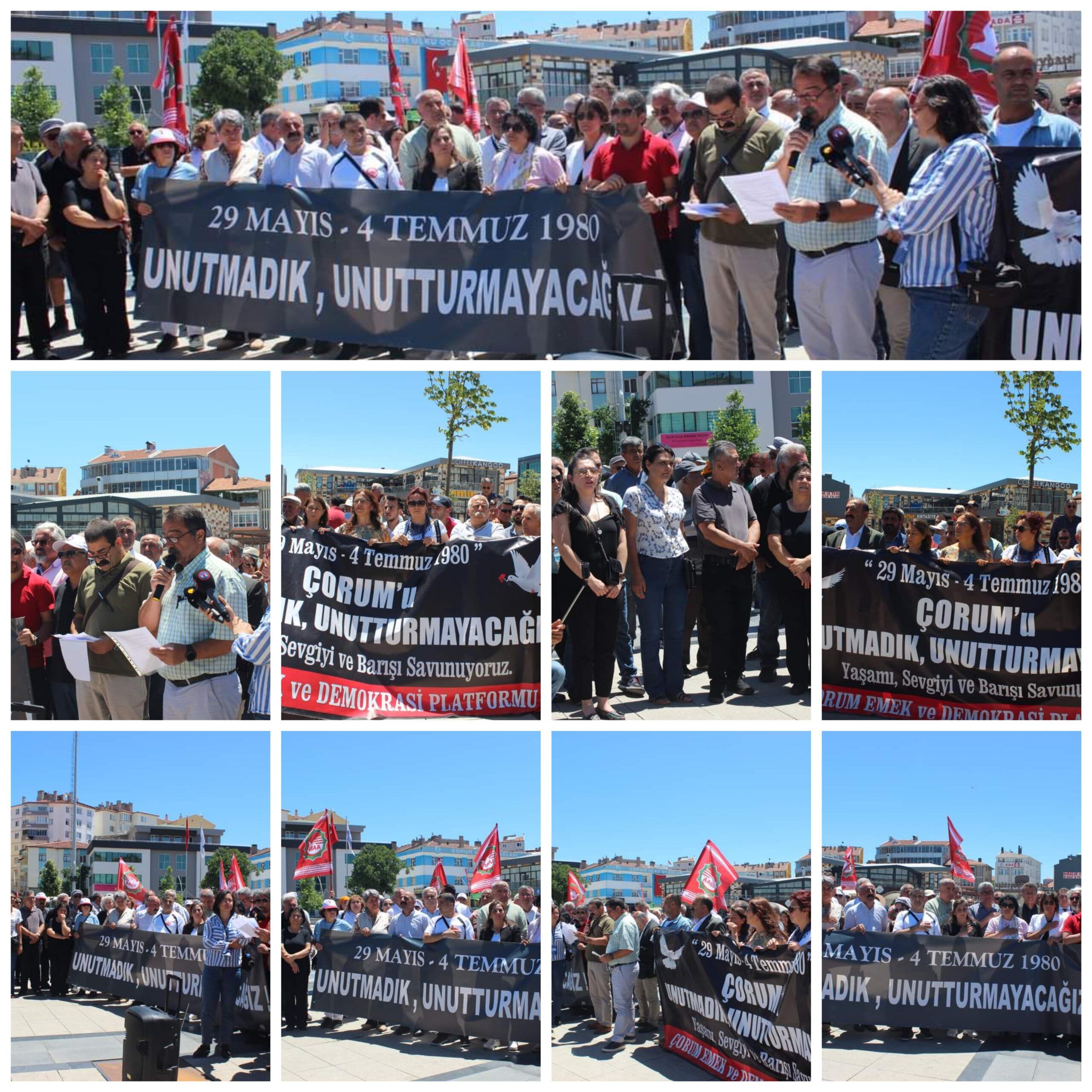 “KATLİAMLARLA YÜZLEŞİLSİN,<br>DOSYALAR YENİDEN AÇILSIN”