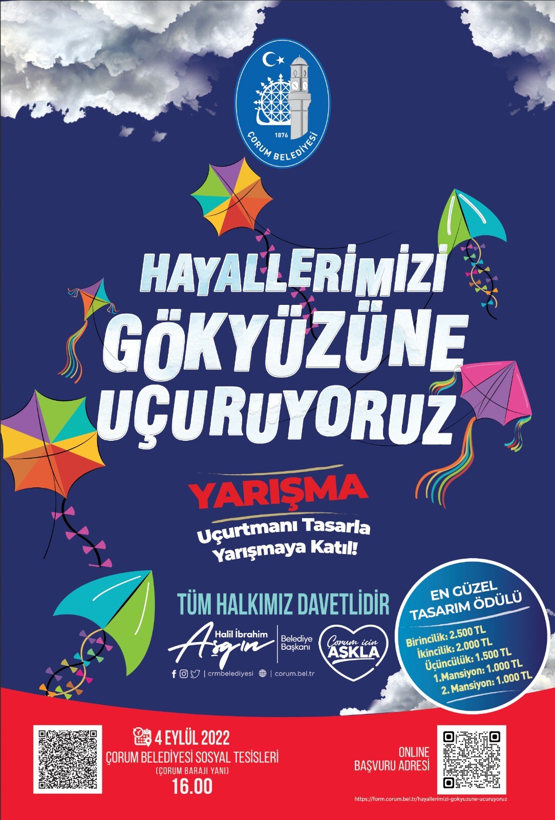 Gökyüzünü uçurtmalar şenlendirecek Uçurtmanı tasarla, uçur, ödülü kap