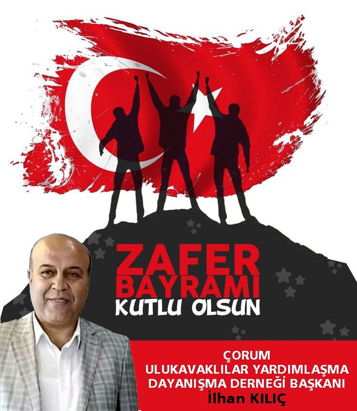 30 AĞUSTOS ZAFER BAYRAMI KUTLU OLSUN