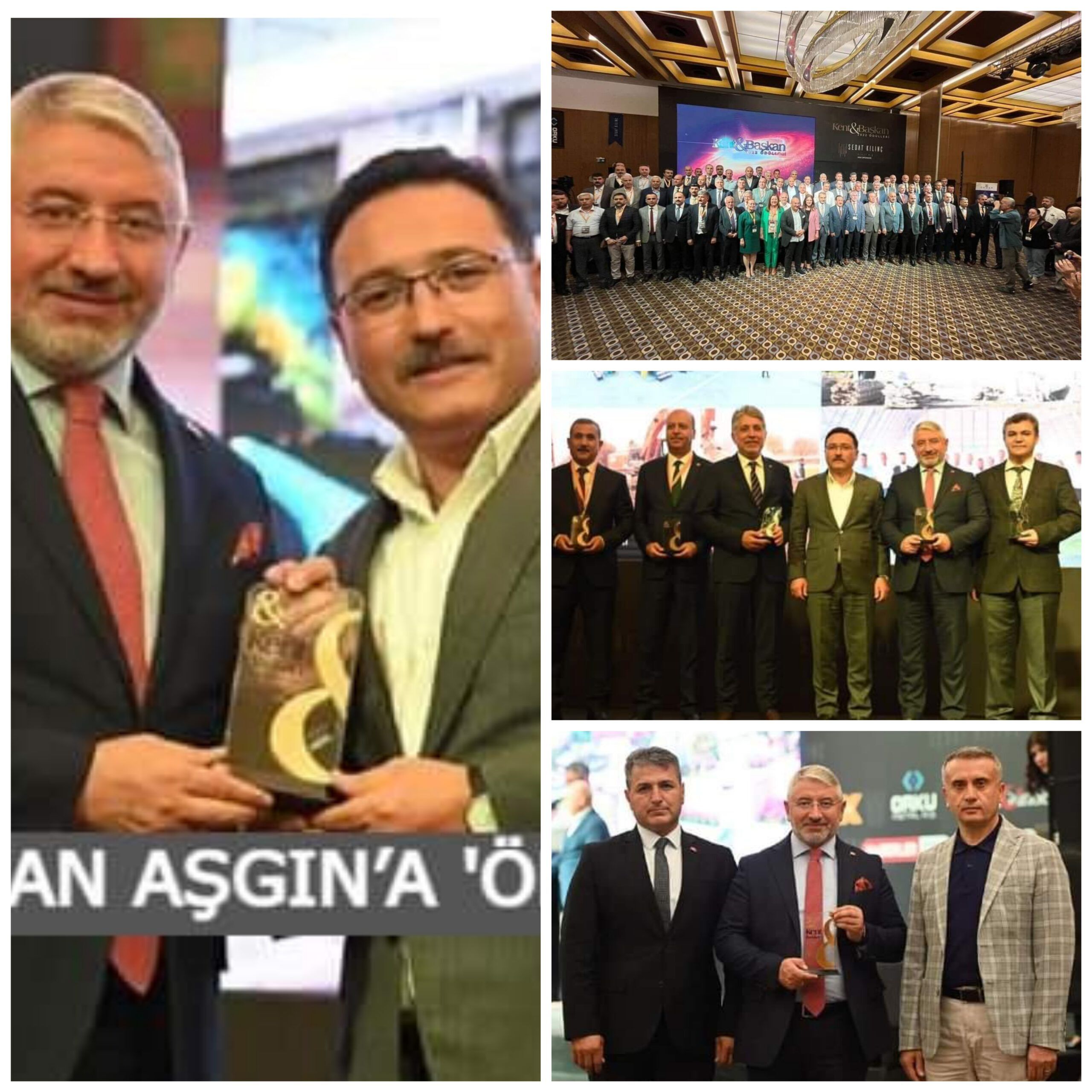 AŞGIN ‘YILIN BELEDİYE BAŞKANI’ SEÇİLDİ