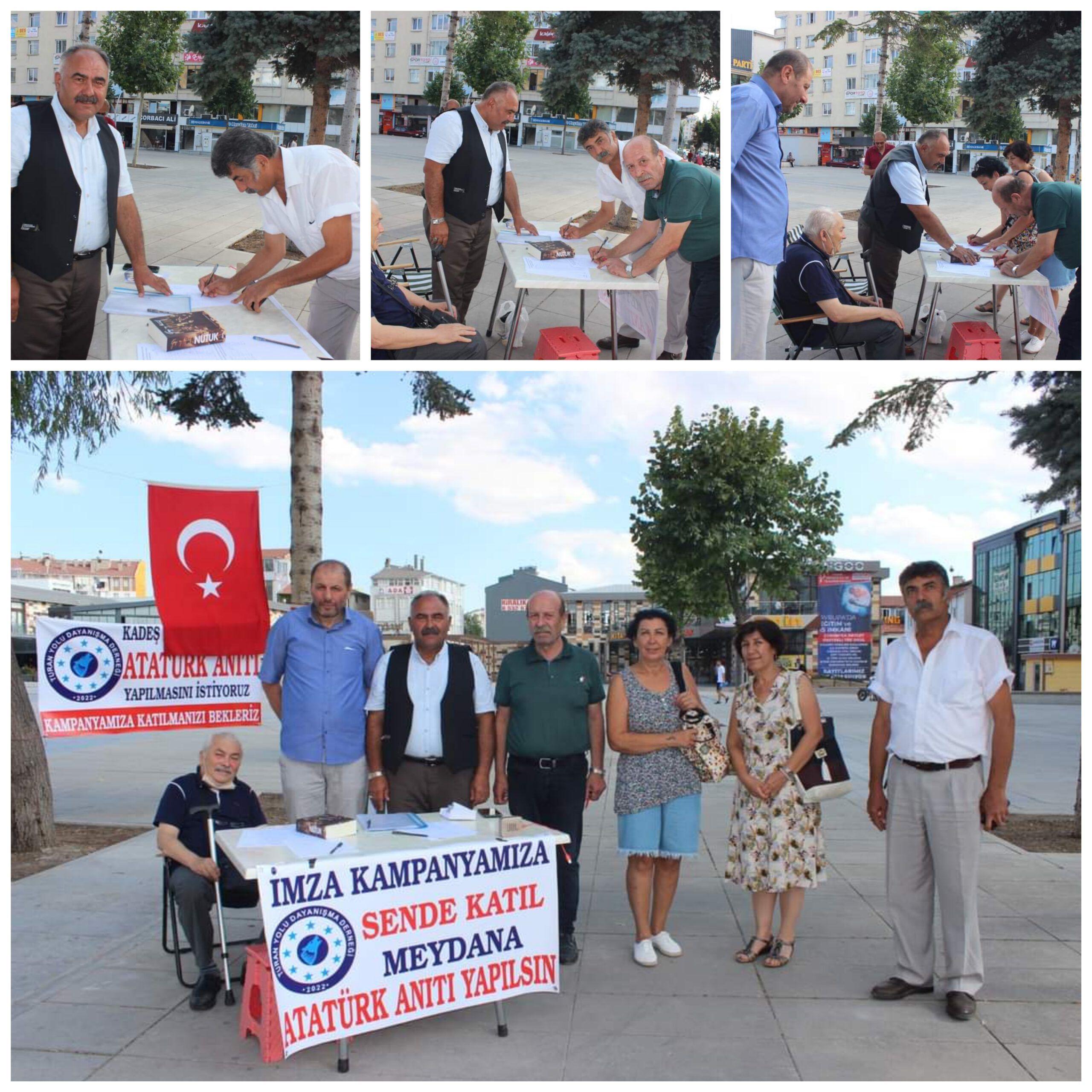 “KADEŞ BARIŞ MEYDANI’NA ATATÜRK ANITI YAPILSIN”