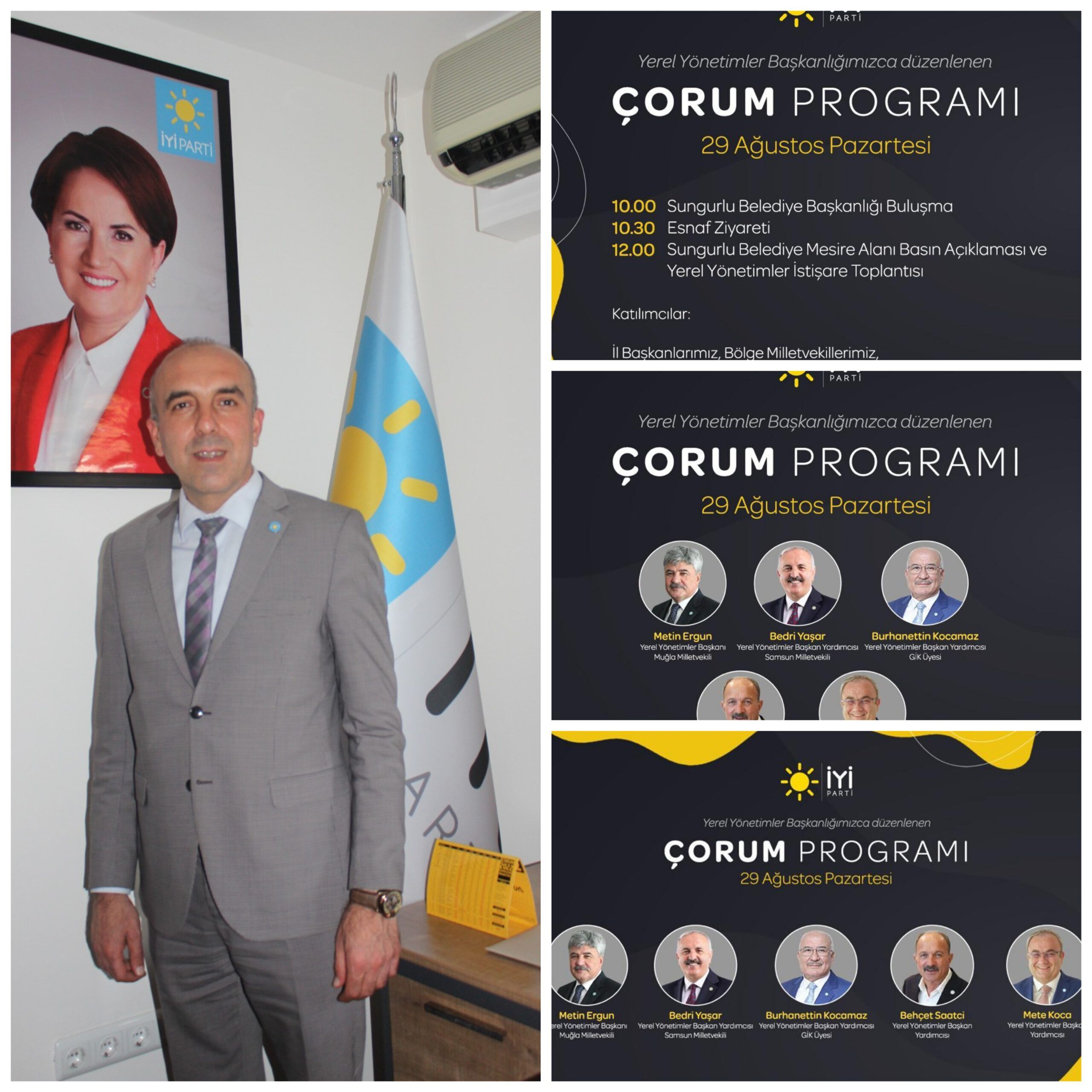 İYİ PARTİ, ÇORUM’A ÇIKARMA YAPACAK