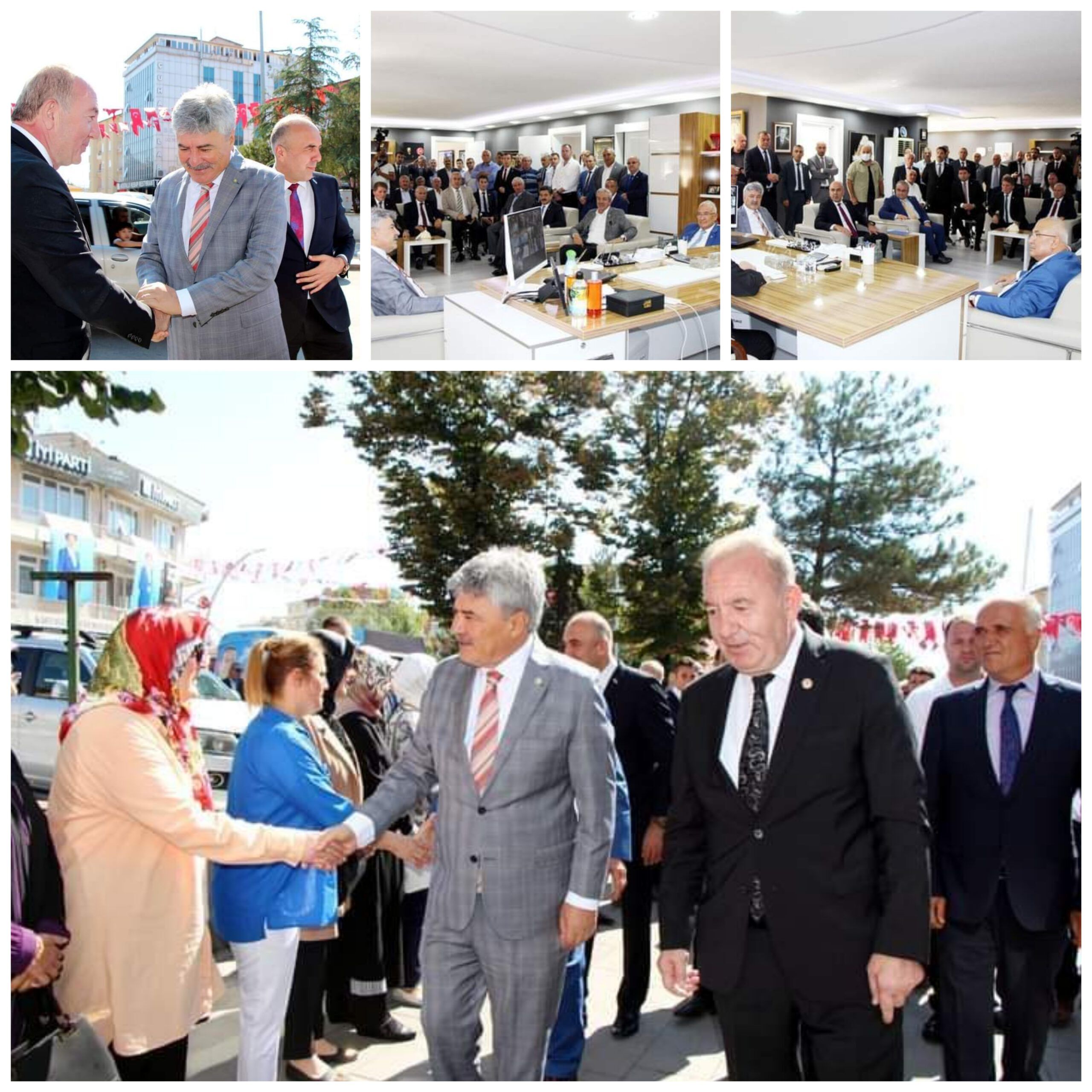 İYİ PARTİ, “SUNGURLU”YA ÇIKARMA YAPTI ABDULKADİR ŞAHİNER’İ ZİYARET ETTİLER