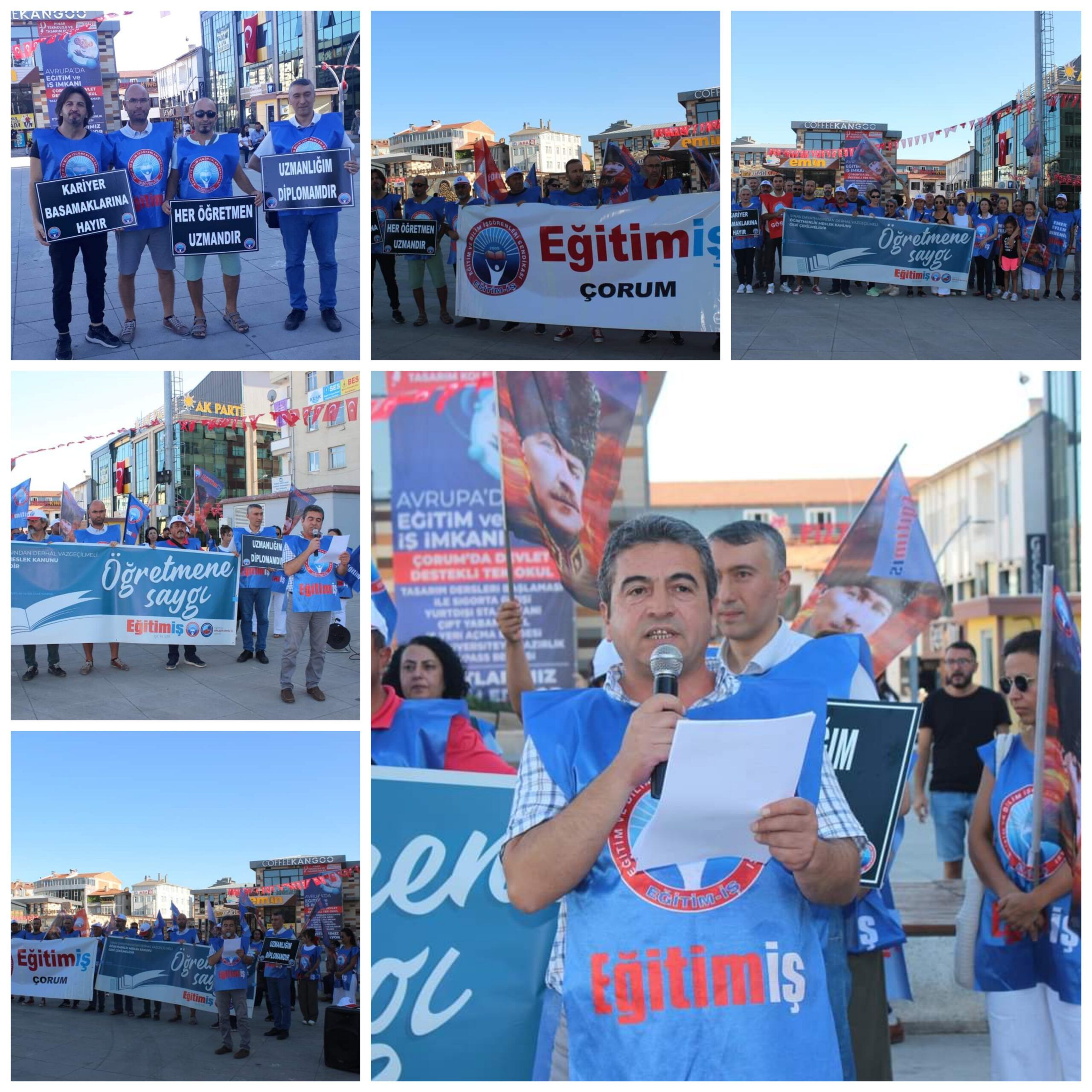 “ÖĞRETMEN BİTERSE, GELECEK BİTER”