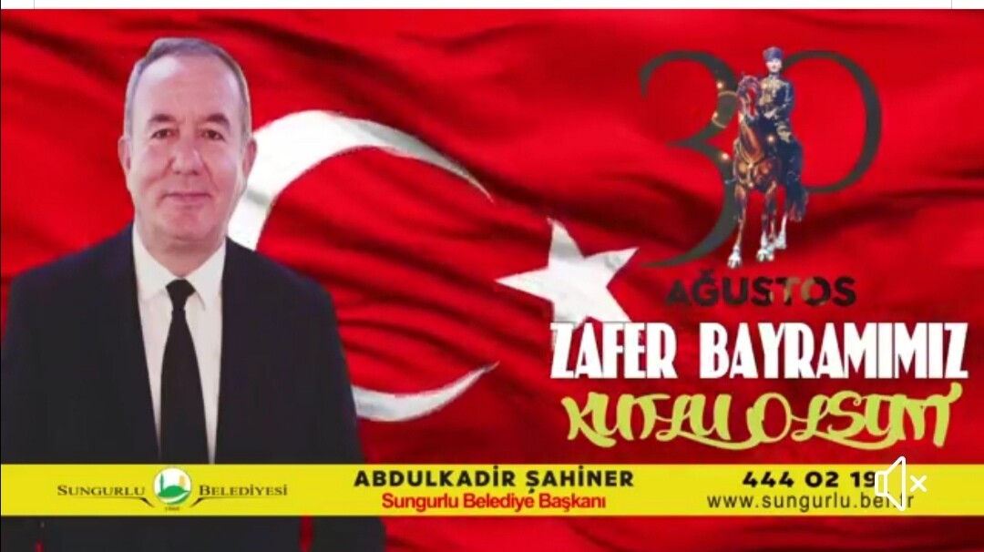 30 AĞUSTOS ZAFER BAYRAMI KUTLU OLSUN