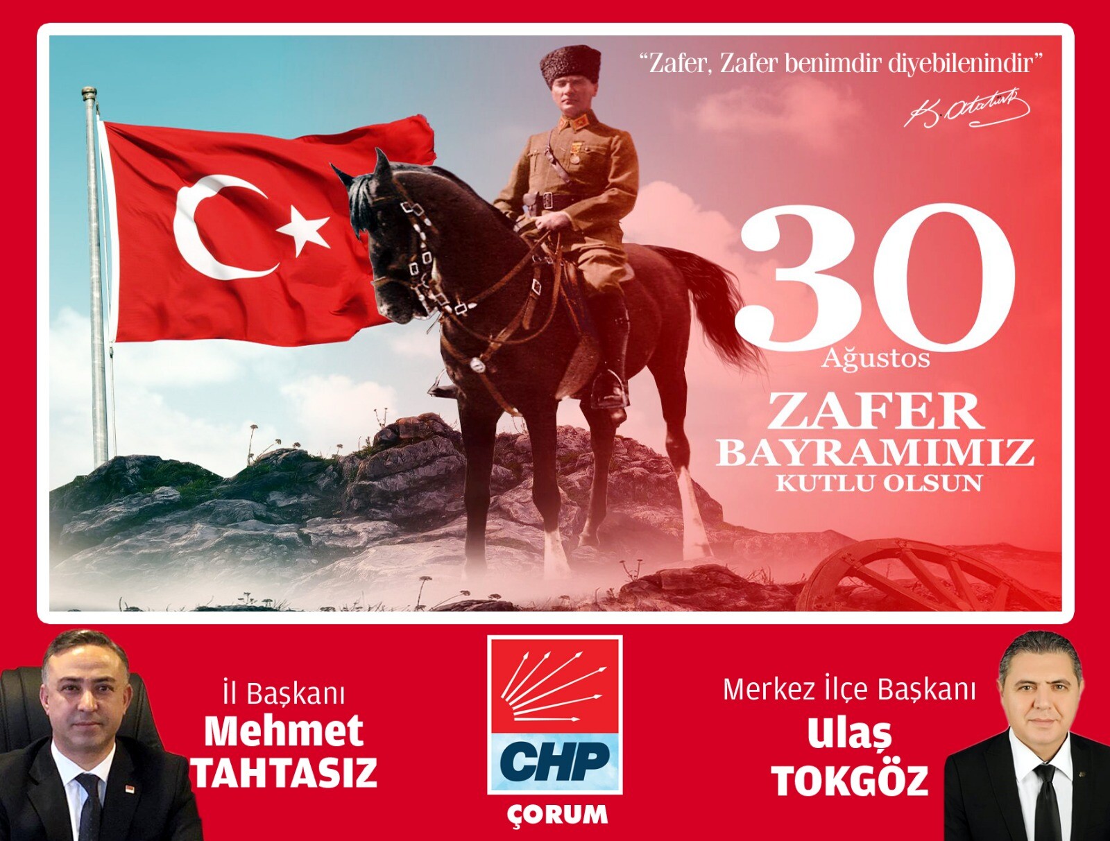 ZAFER BAYRAMI KUTLU OLSUN