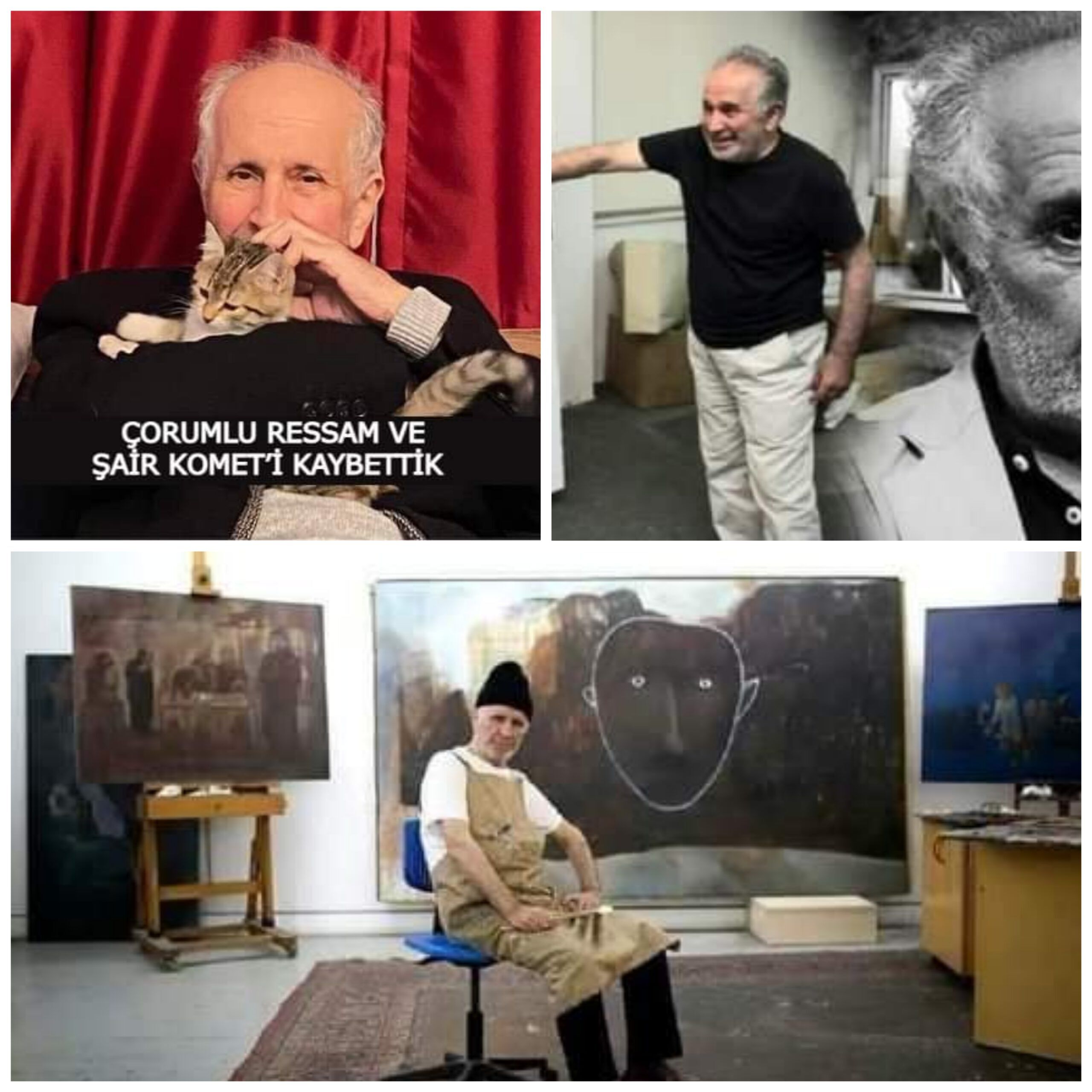 ÇORUMLU RESSAM “KOMET”İ KAYBETTİK