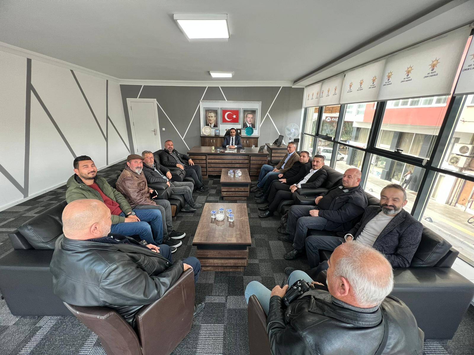 ERHAN AKAR, HGYD HEYETİ İLE GÖRÜŞTÜ