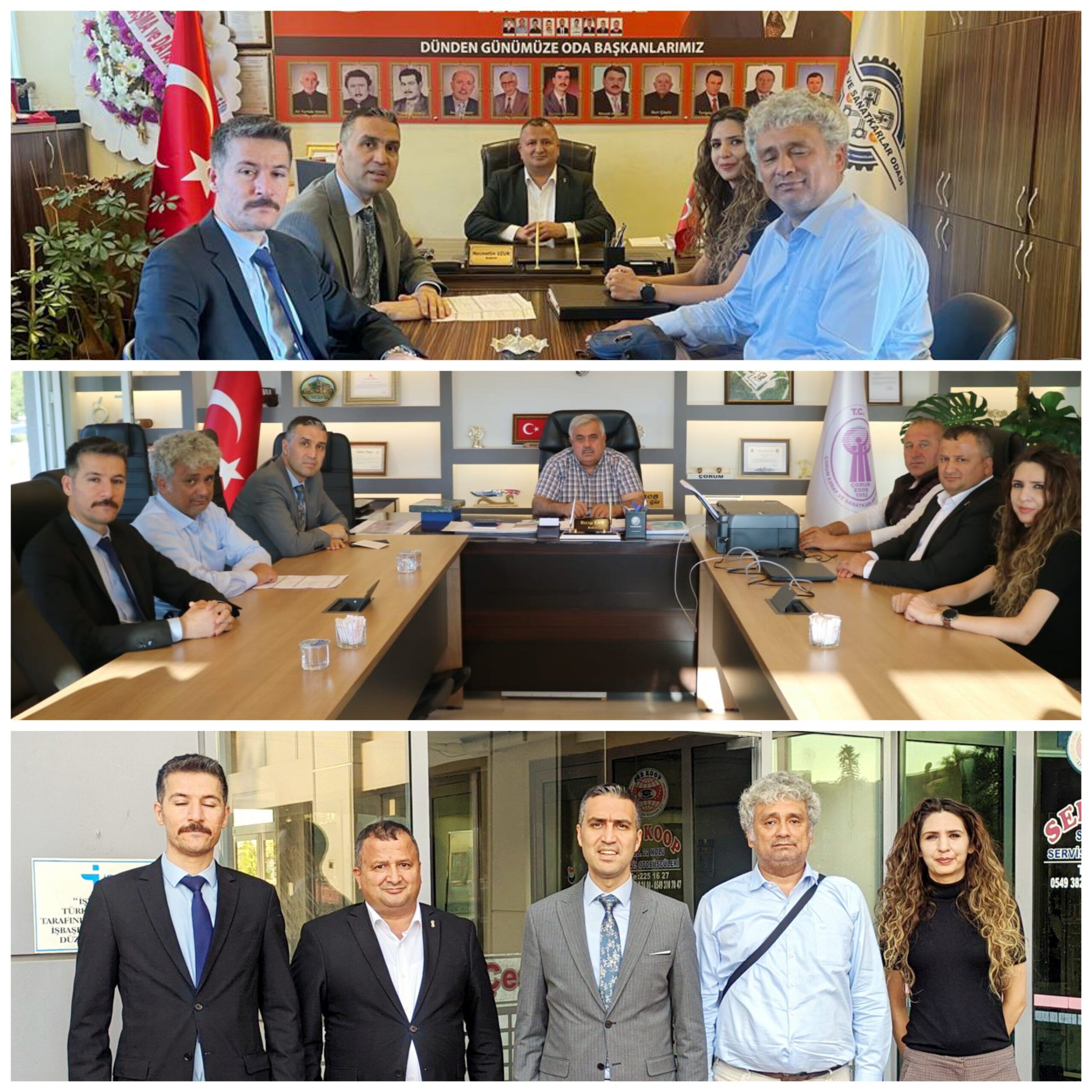 ÇESOB ile Oto Tamirciler Odası’nın proje bazlı çalışmaları devam ediyor