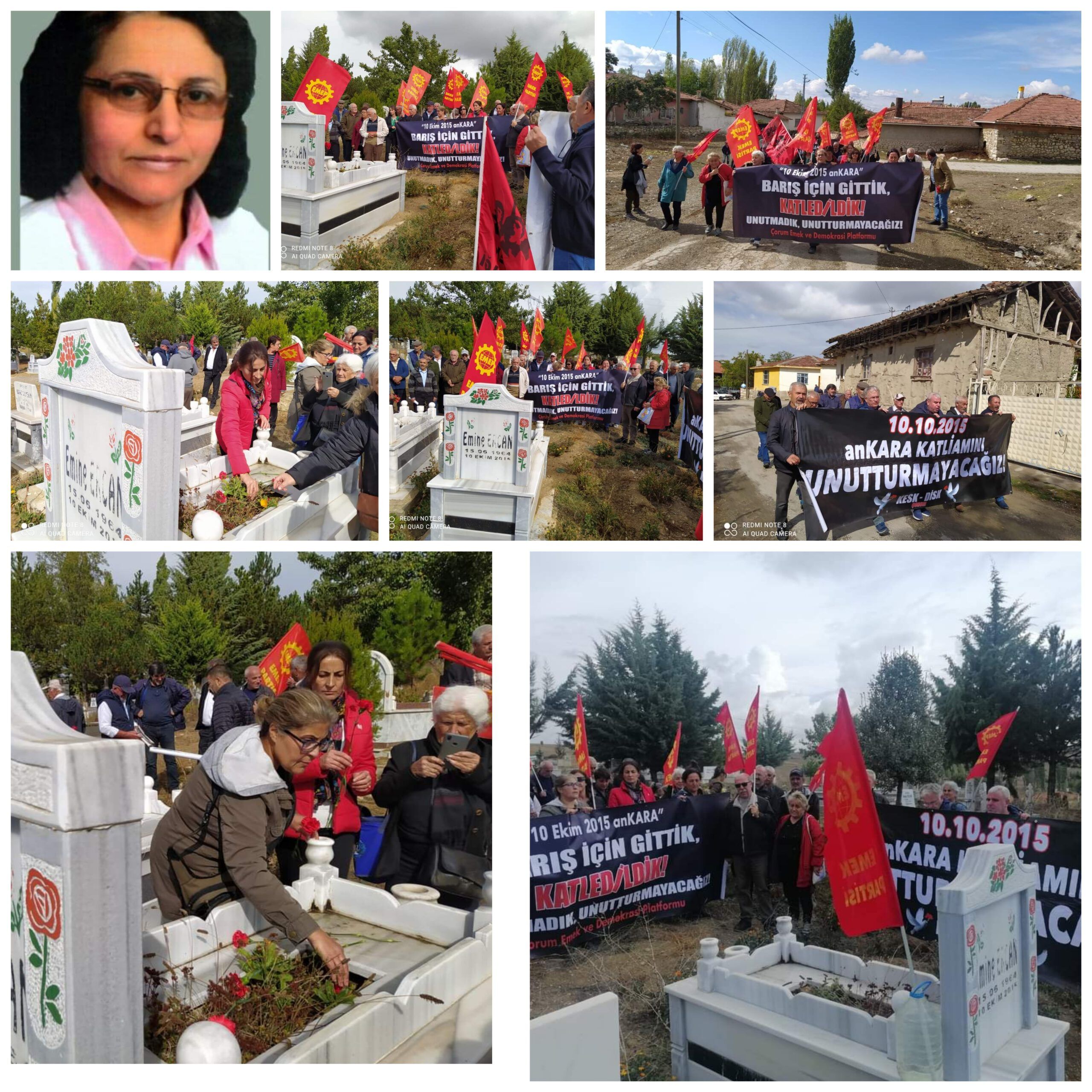 Canlı bomba kurbanı olmuştu EMİNE ERCAN ANILDI
