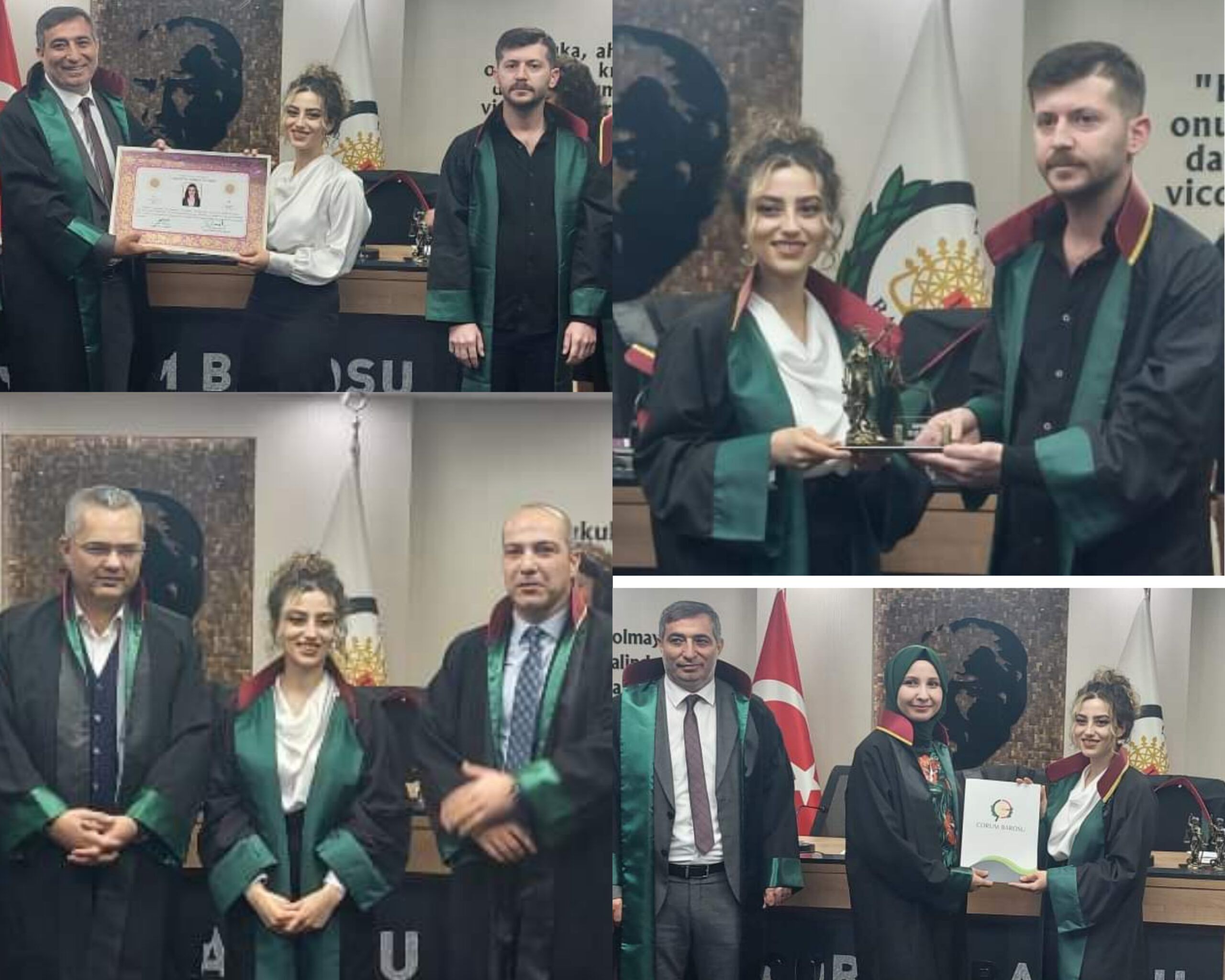 AYSEL GÜNEŞ’İN KIZI AVUKAT ELİF YETER RUHSATINI ALDI