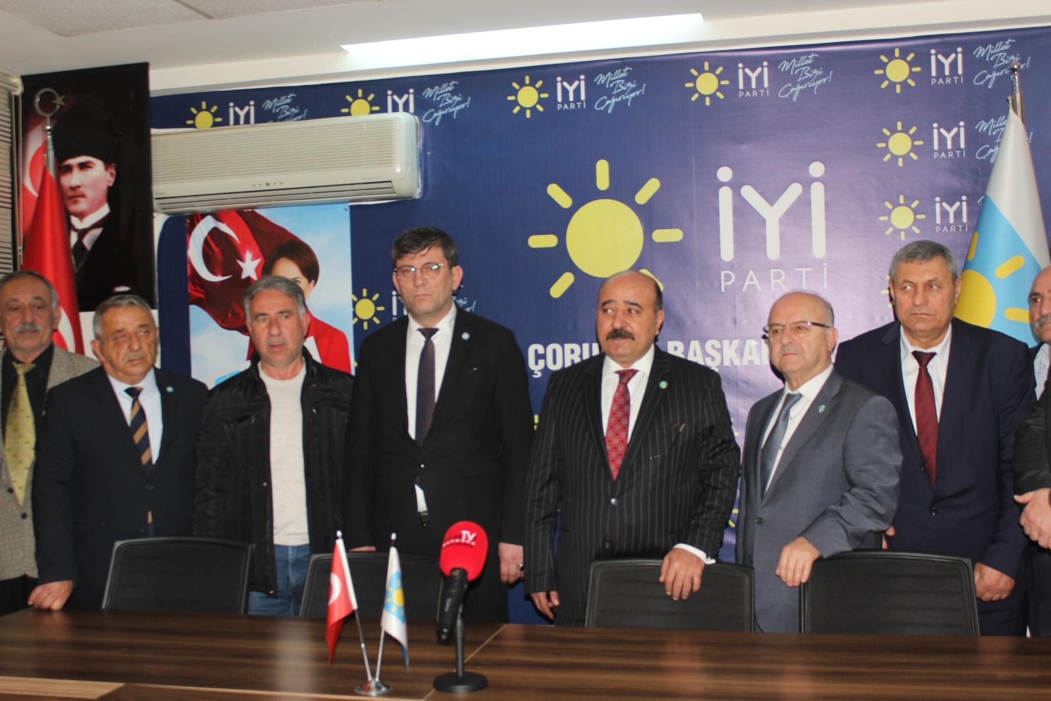 “ÇORUM’UN VE ÇORUMLUNUN<br>HAKKINI KORUMAK İÇİN GELİYORUZ”
