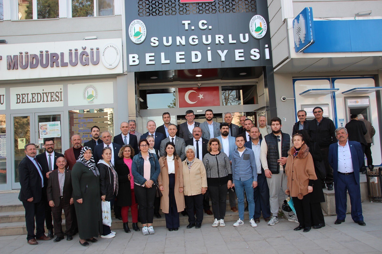 MİLLET İTTİFAKI ADAYLARI SUNGURLU’DA ESNAFI DİNLEDİ