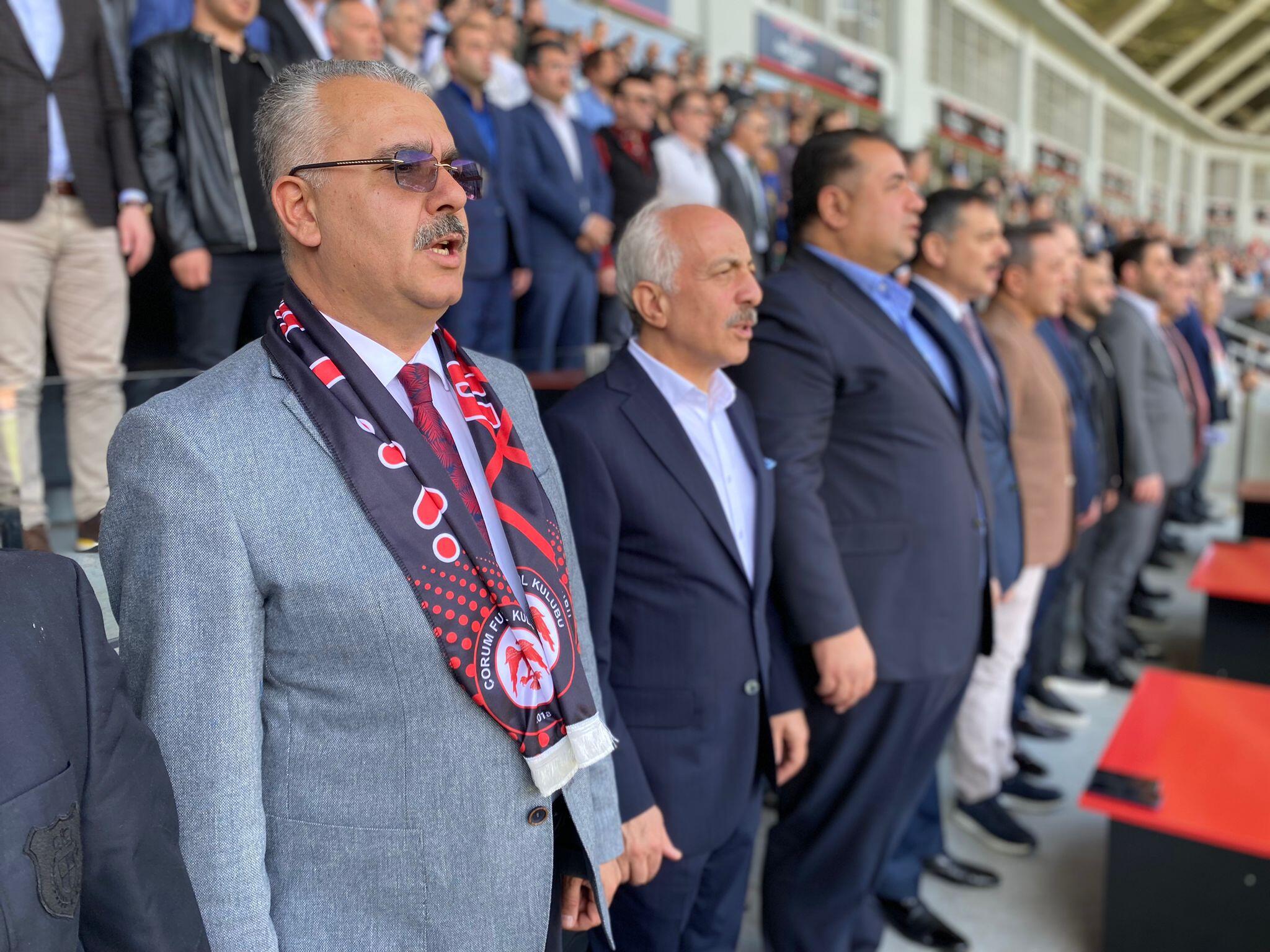 Ahlatcı, Çorum FK’yı Kutladı