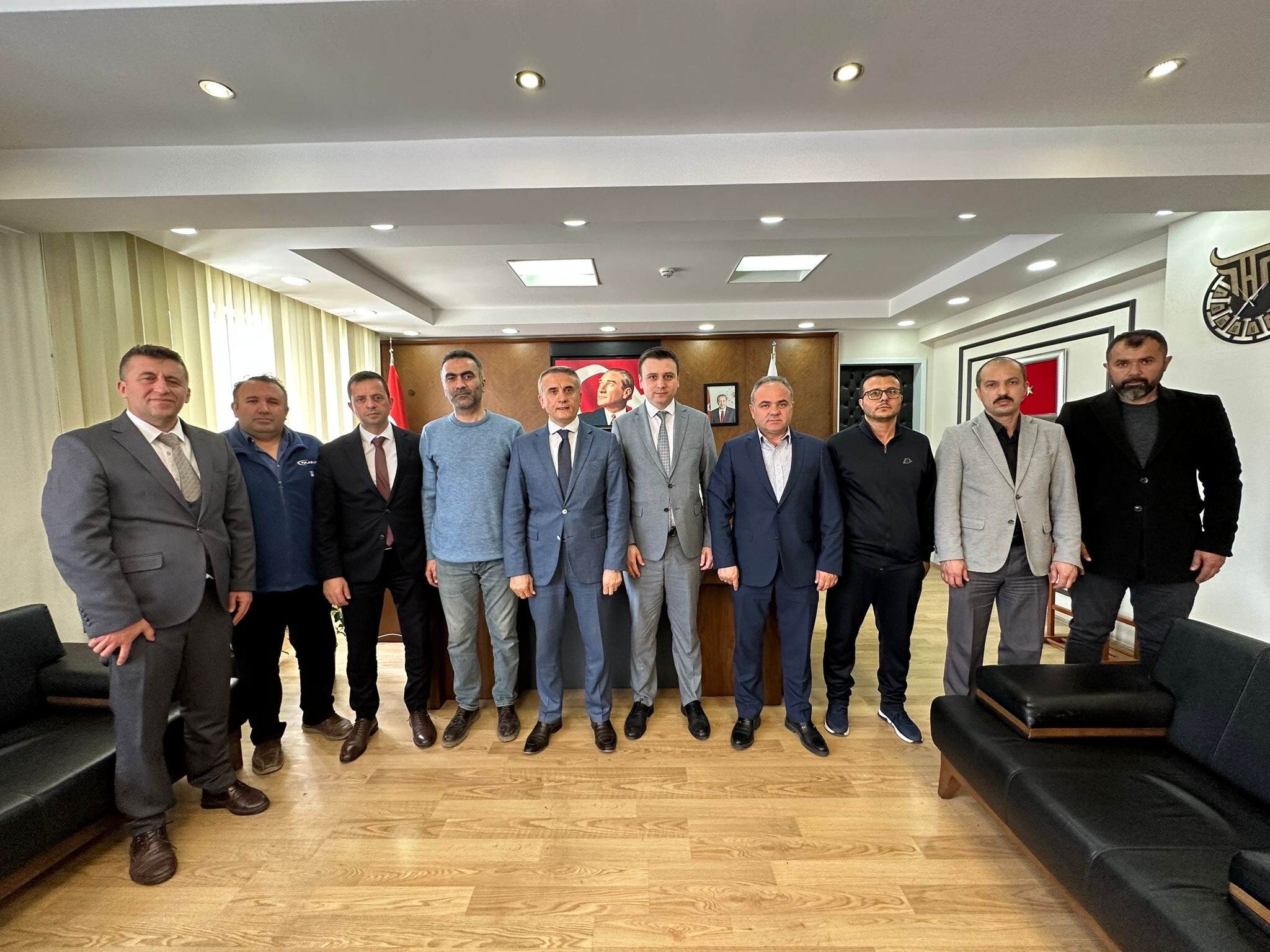 Veteriner hekime geçmiş olsun ziyareti