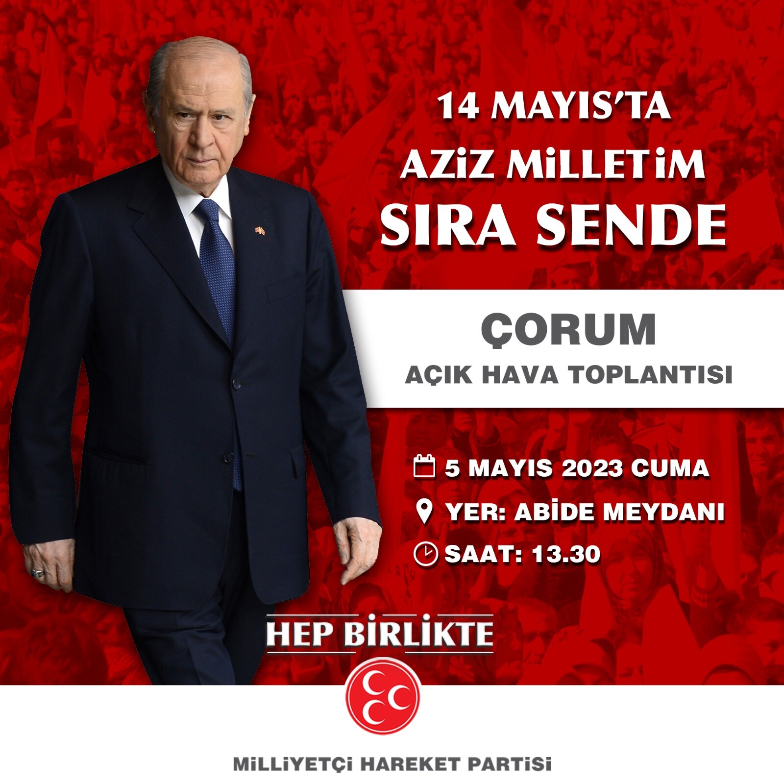 5 MAYISTA ÇORUMDAYIZ