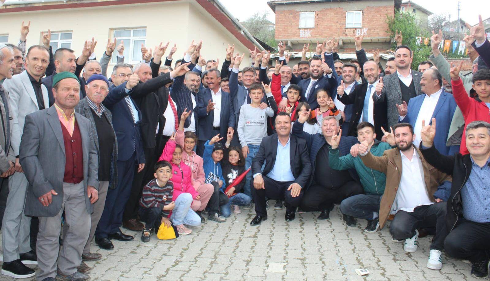 KAYRICI’YA OSMANCIK’TA SEVGİ SELİ!