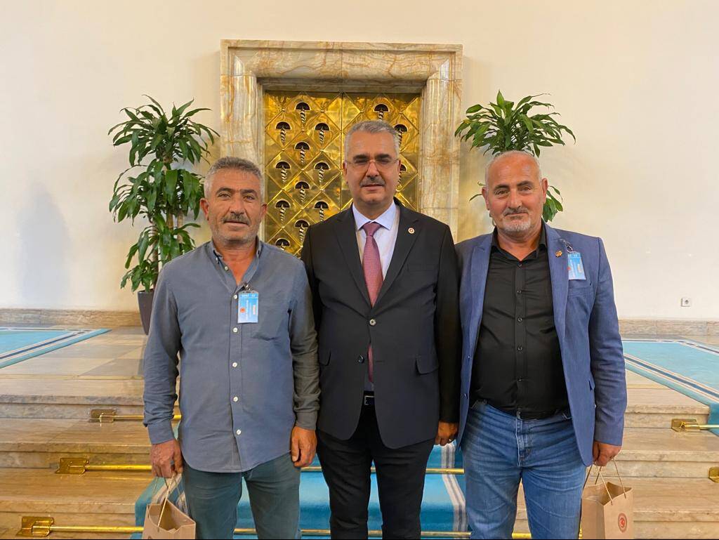 AHLATCI, ÇORUM BASININI TBMM’DE AĞIRLADI